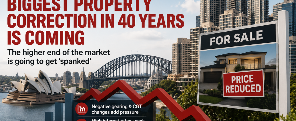 Australian property crash