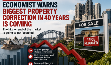 Australian property crash