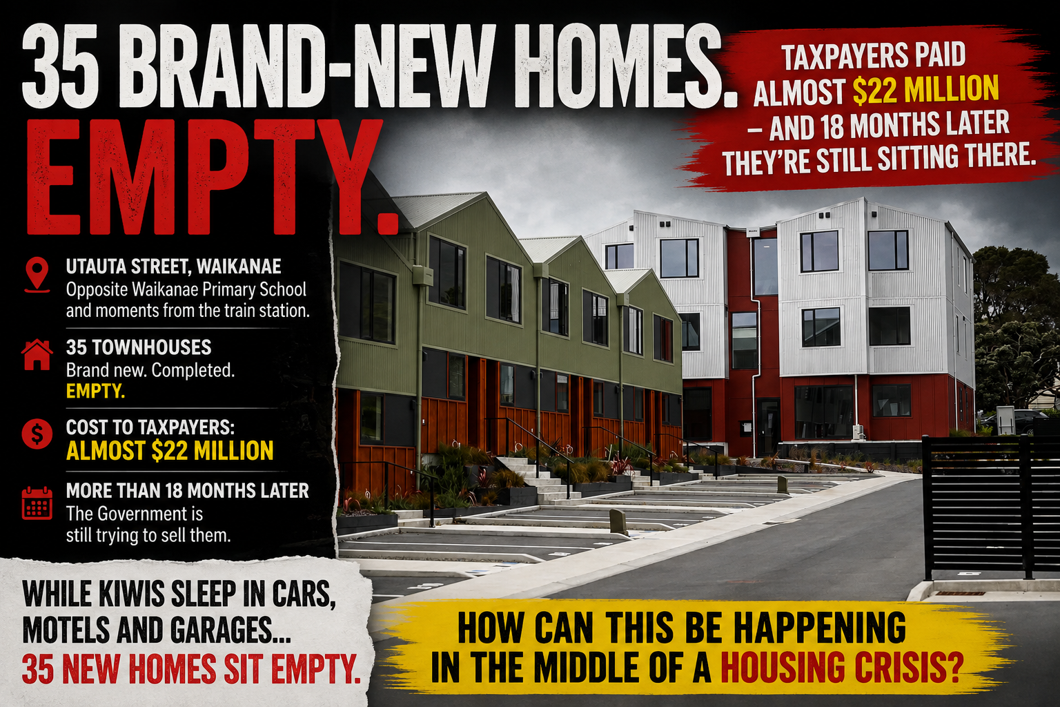 empty townhouses