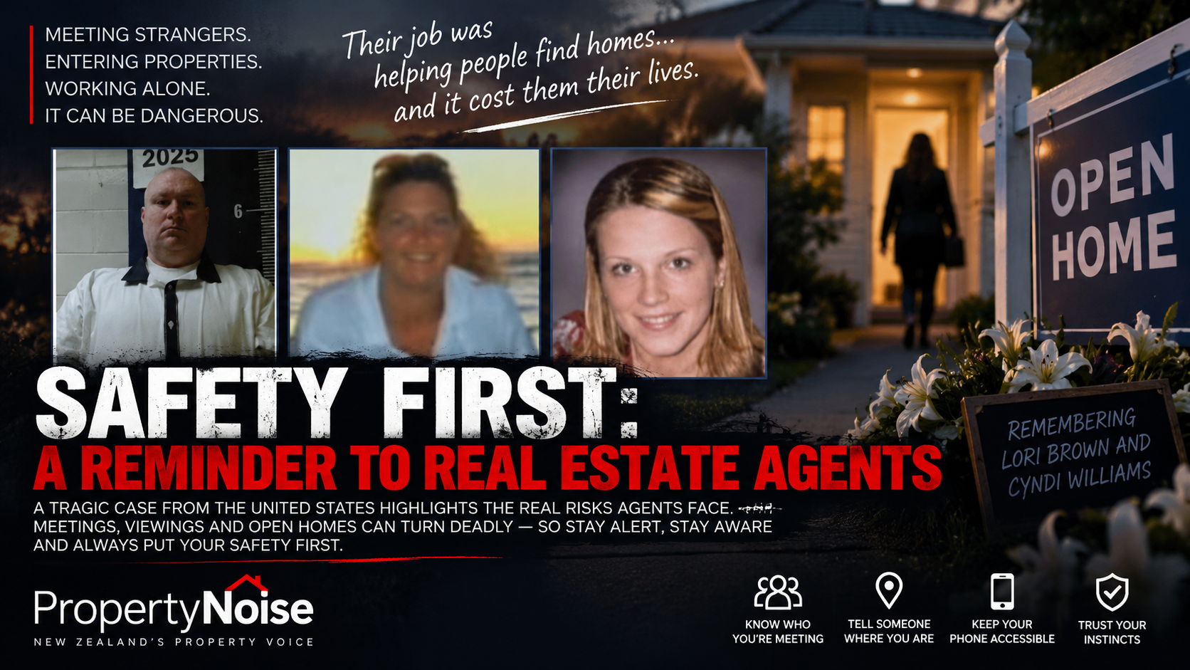 A Chilling Reminder of the Risks Real Estate Agents Face Every Day - Property News AU/NZ | propertynoise.co.nz & propertynoise.com.au