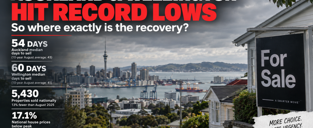 Auckland & Wellington property markets