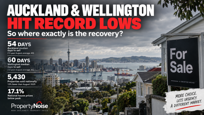 Auckland & Wellington property markets