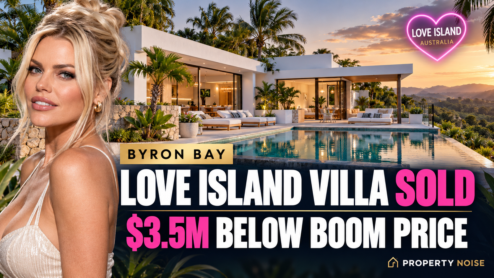 Love Island Byron Bay Villa Sale
