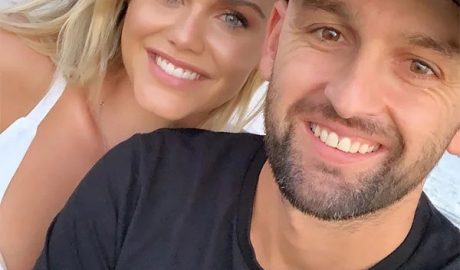 Nathan Lyon and Emma Lyon