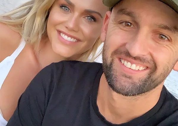 Nathan Lyon and Emma Lyon