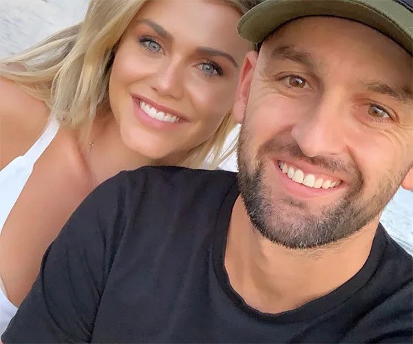 Nathan Lyon and Emma Lyon