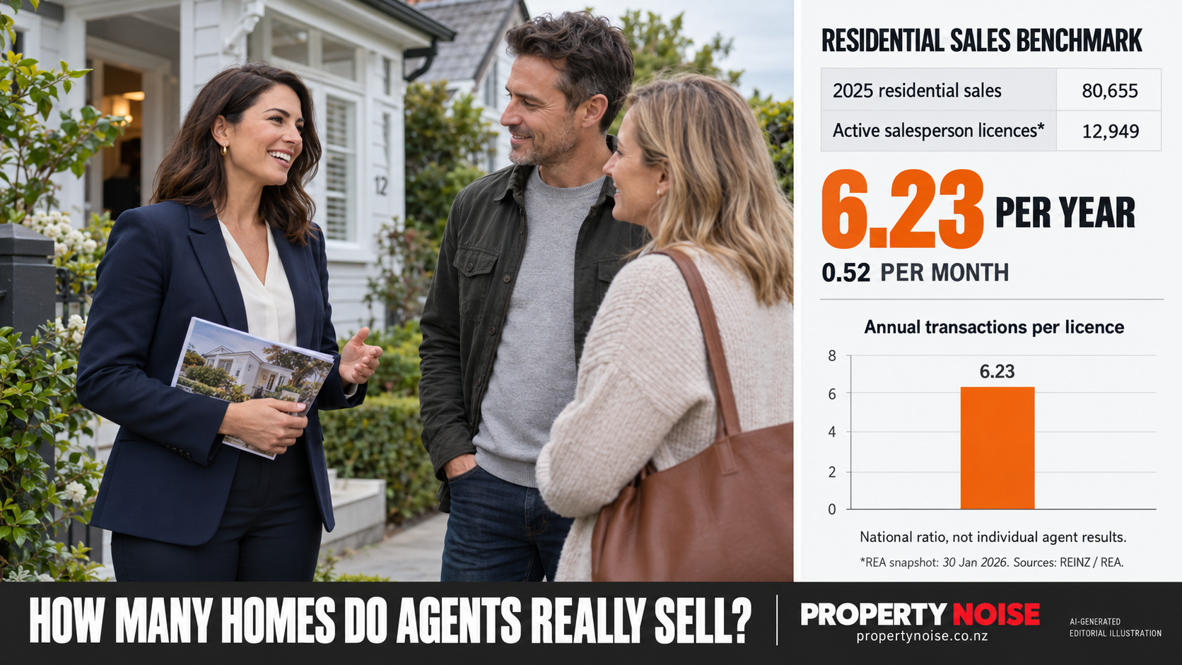 New Zealand Agent Sales Benchmark