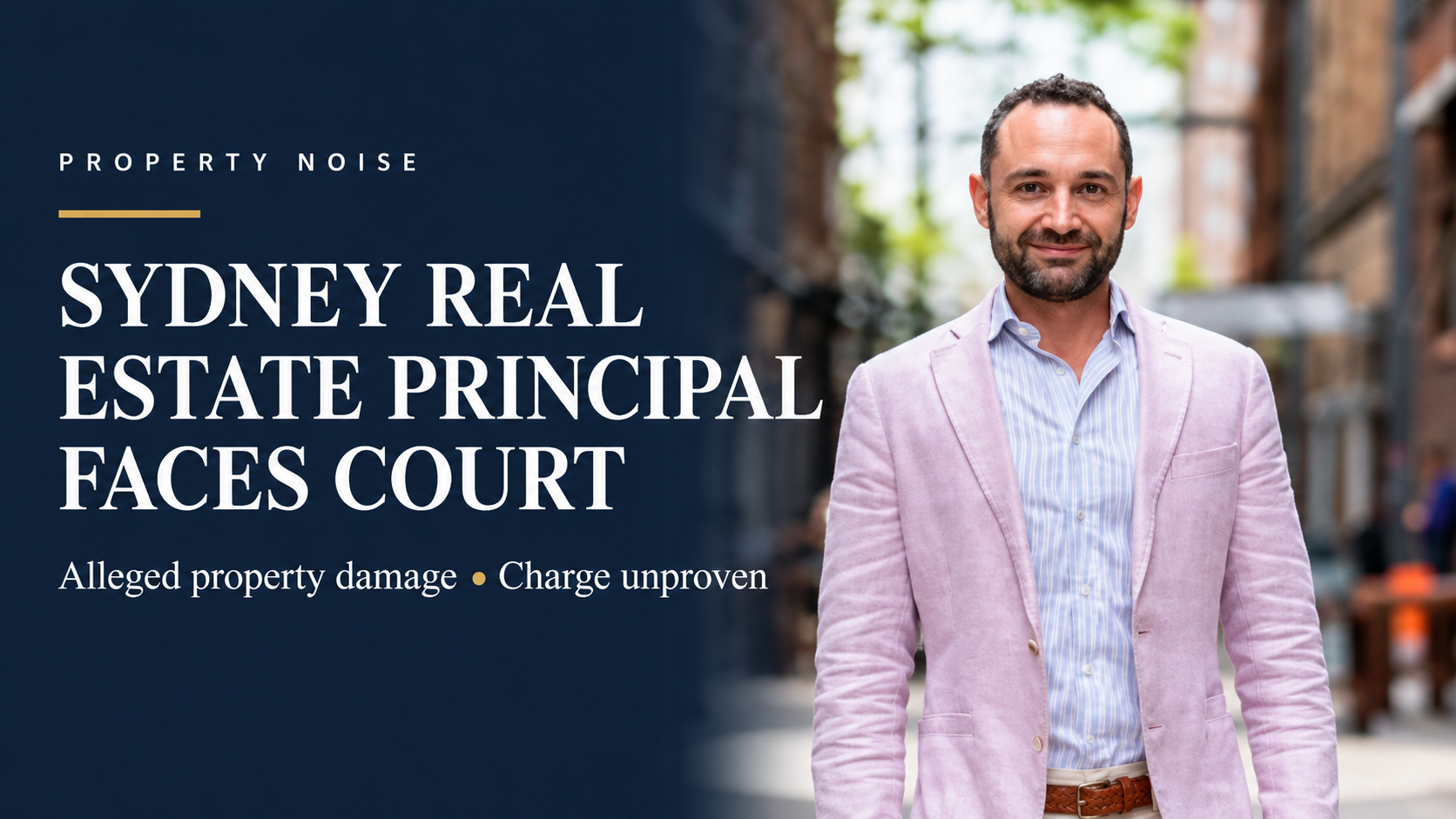 Dean Efrossynis, Sydney real estate principal.