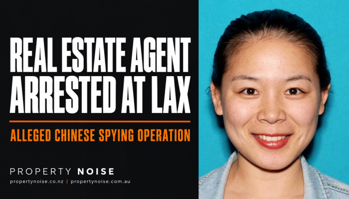 Real estate agent arrested at LAX